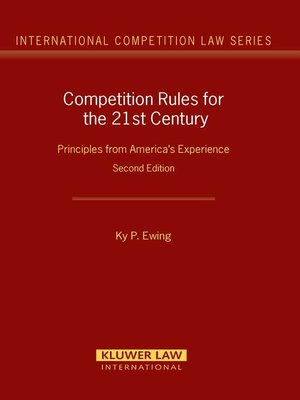 cover image of Competition Rules for the 21st Century